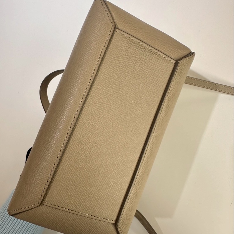 Celine|belt nano 燕麥色-11