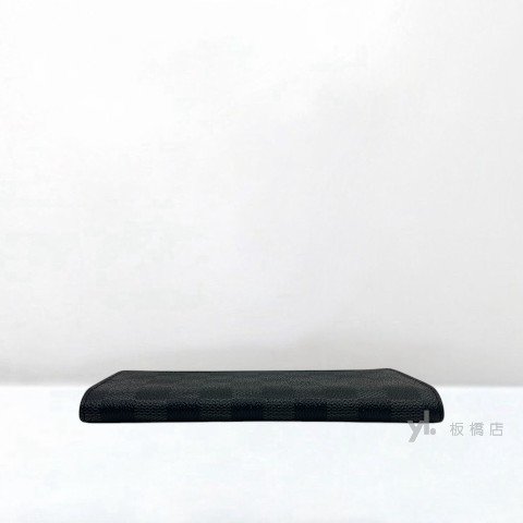 Y2012-LV 黑棋盤格對開長夾N62227-6