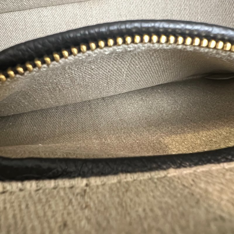 CHLOE   黑皮革MARCIE小號雙手提包-7