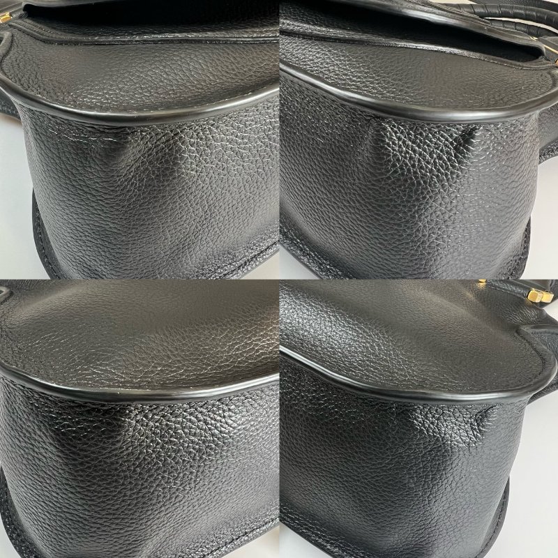 CHLOE   黑皮革MARCIE小號雙手提包-10