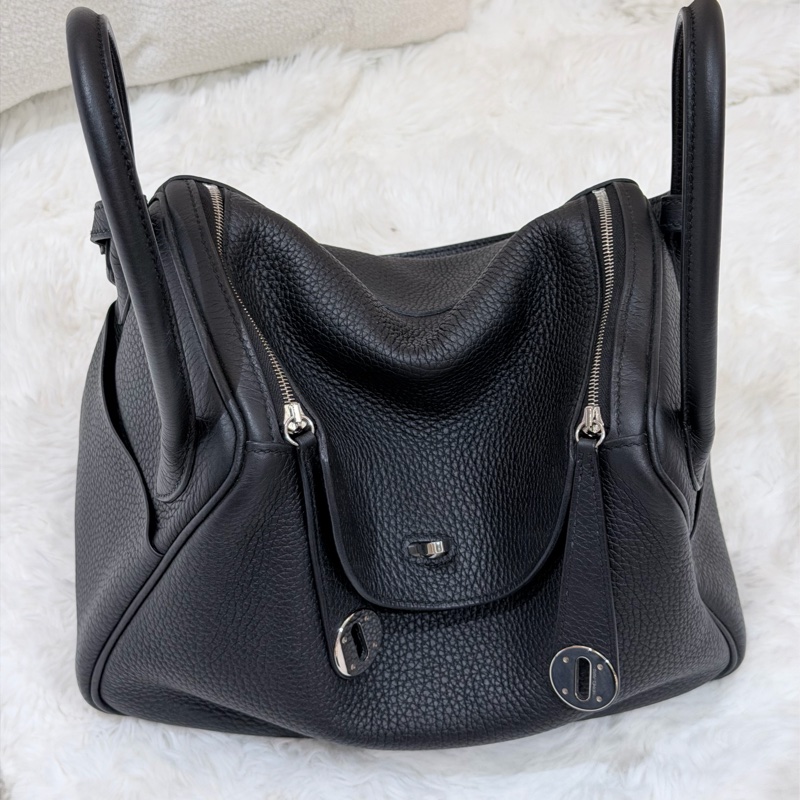 Hermes/ Lindy 26/ 黑銀/ Z刻-4