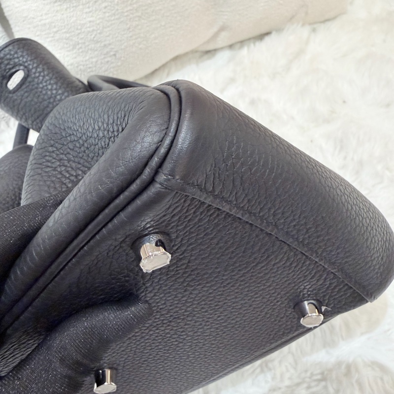 Hermes/ Lindy 26/ 黑銀/ Z刻-10