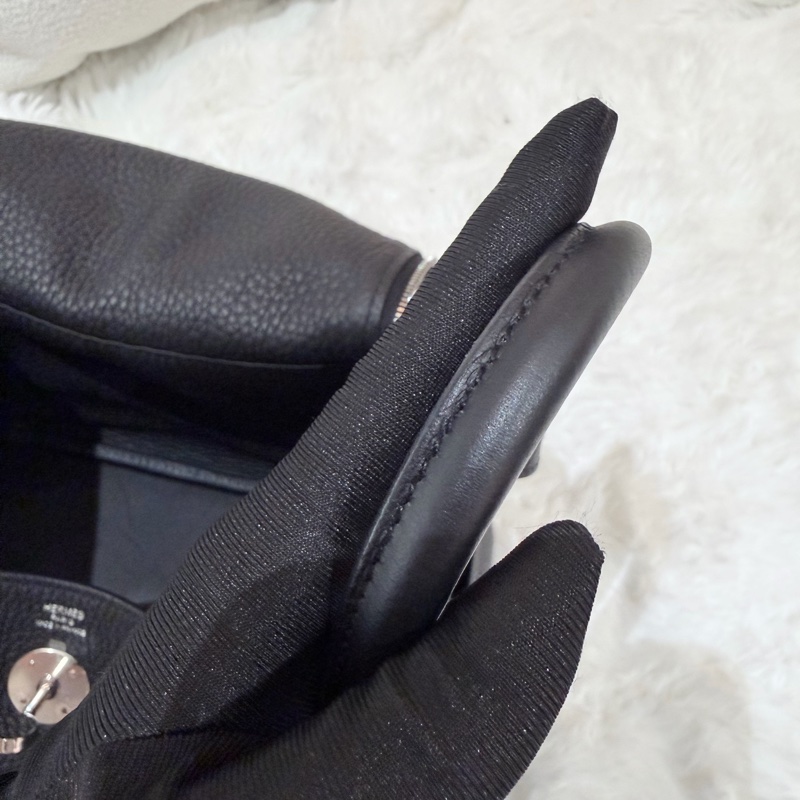 Hermes/ Lindy 26/ 黑銀/ Z刻-15