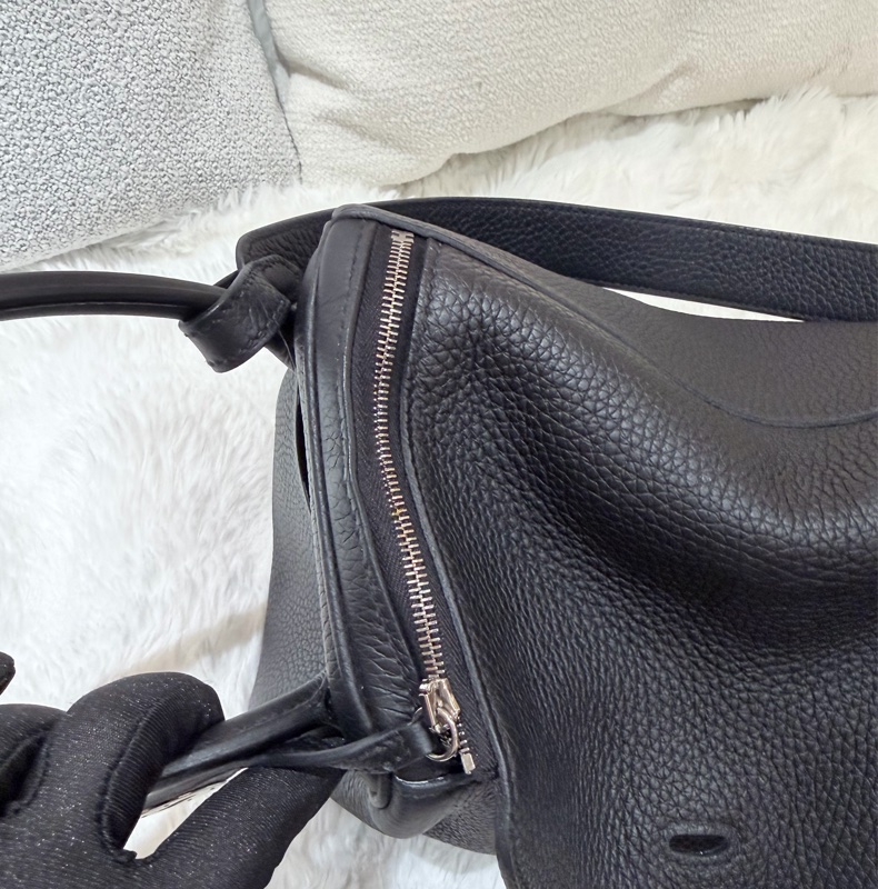 Hermes/ Lindy 26/ 黑銀/ Z刻-21