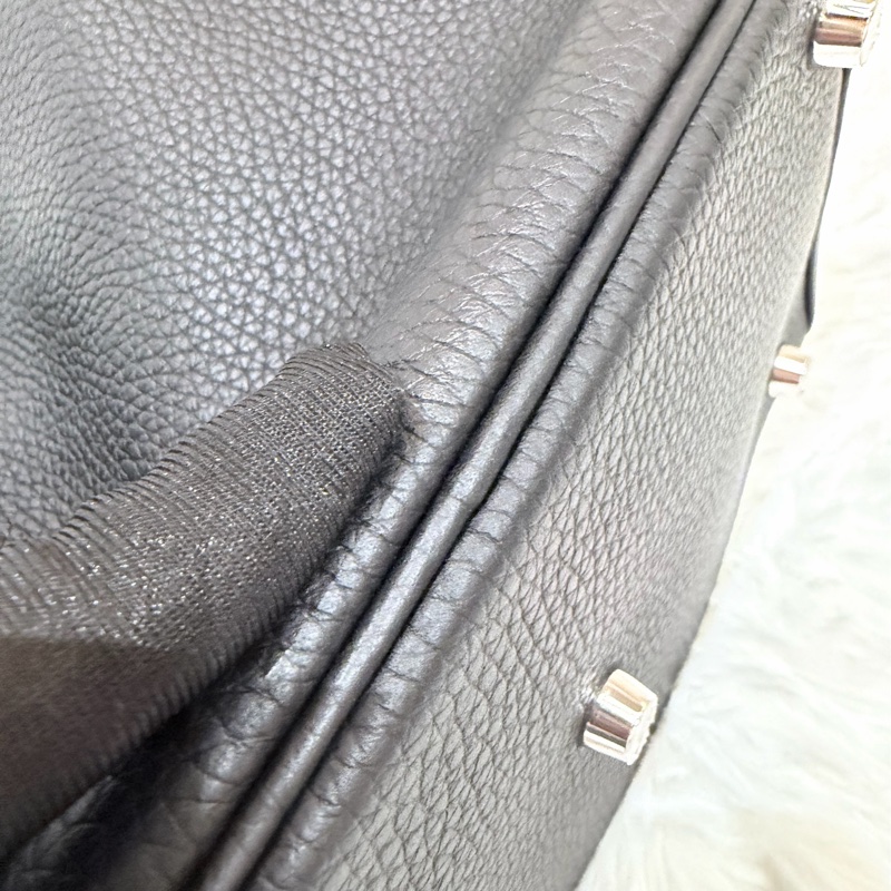 Hermes/ Lindy 26/ 黑銀/ Z刻-23