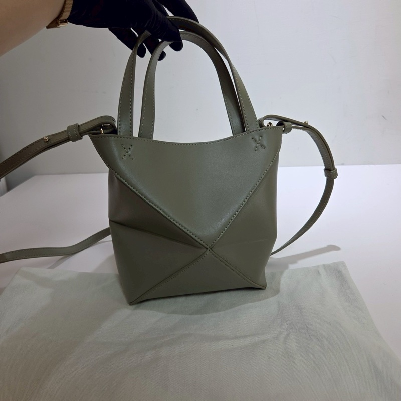 Loewe|puzzle tote-4