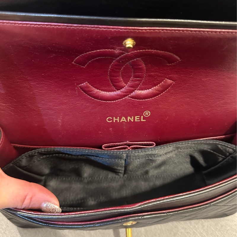 香奈兒經典CF25金釦~女人一生必擁有的一顆包-13