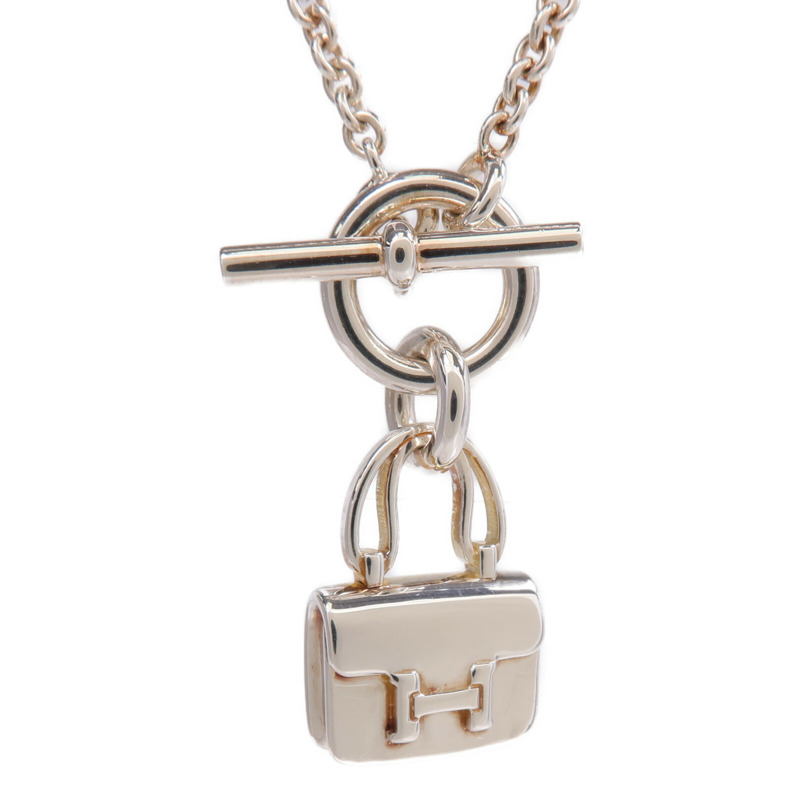 HERMES 925純銀Amulettes Constance Pendant項鍊-2