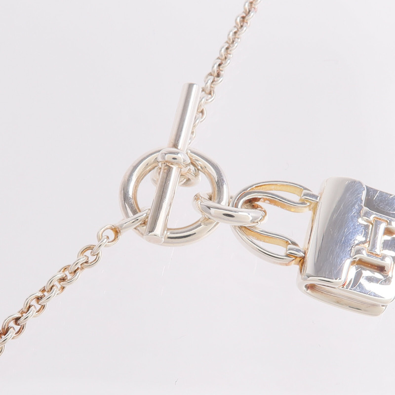 HERMES 925純銀Amulettes Constance Pendant項鍊-4