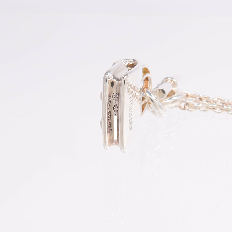 HERMES 925純銀Amulettes Constance Pendant項鍊-5
