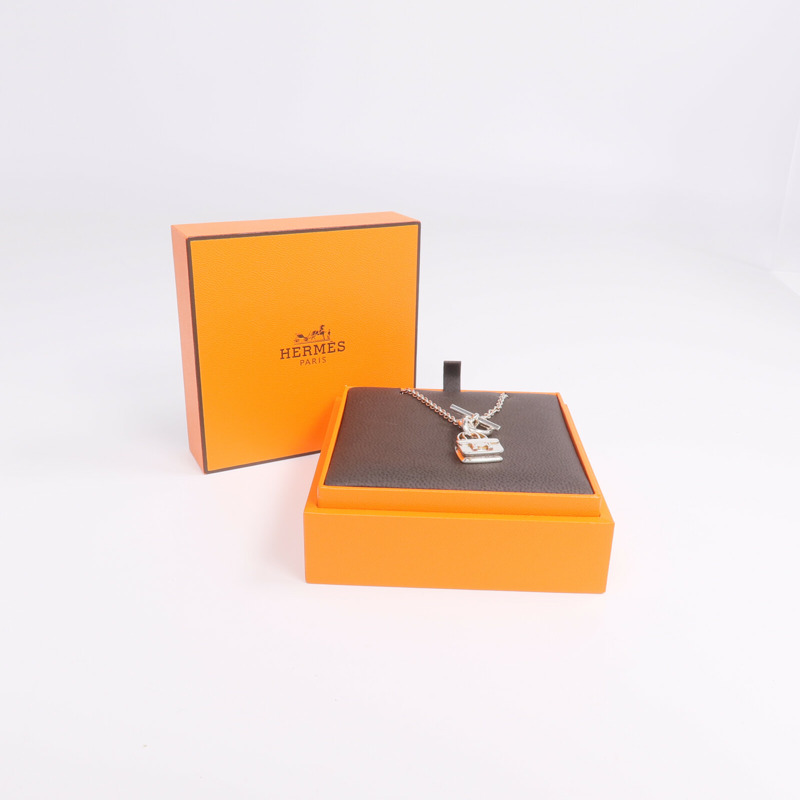 HERMES 925純銀Amulettes Constance Pendant項鍊-7