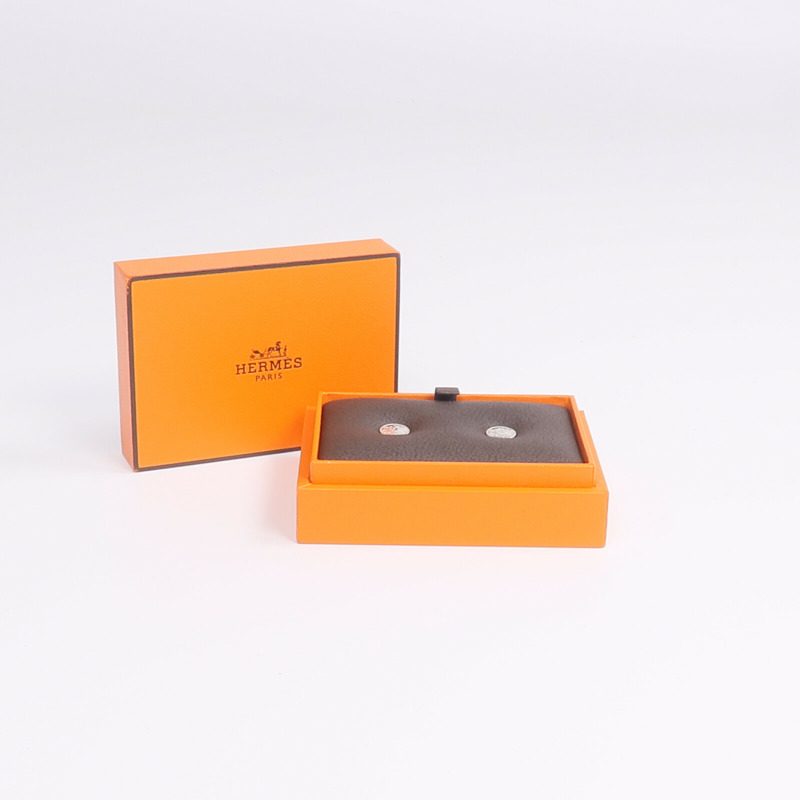 HERMES 925純銀Ex-Libris Earrings耳環-7