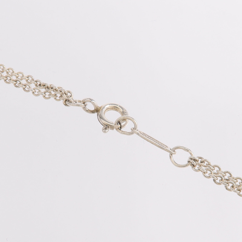 TIFFANY＆CO 925純銀Infinity Necklace項鍊-4