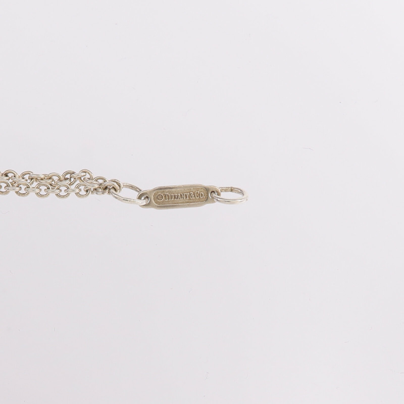 TIFFANY＆CO 925純銀Infinity Necklace項鍊-6