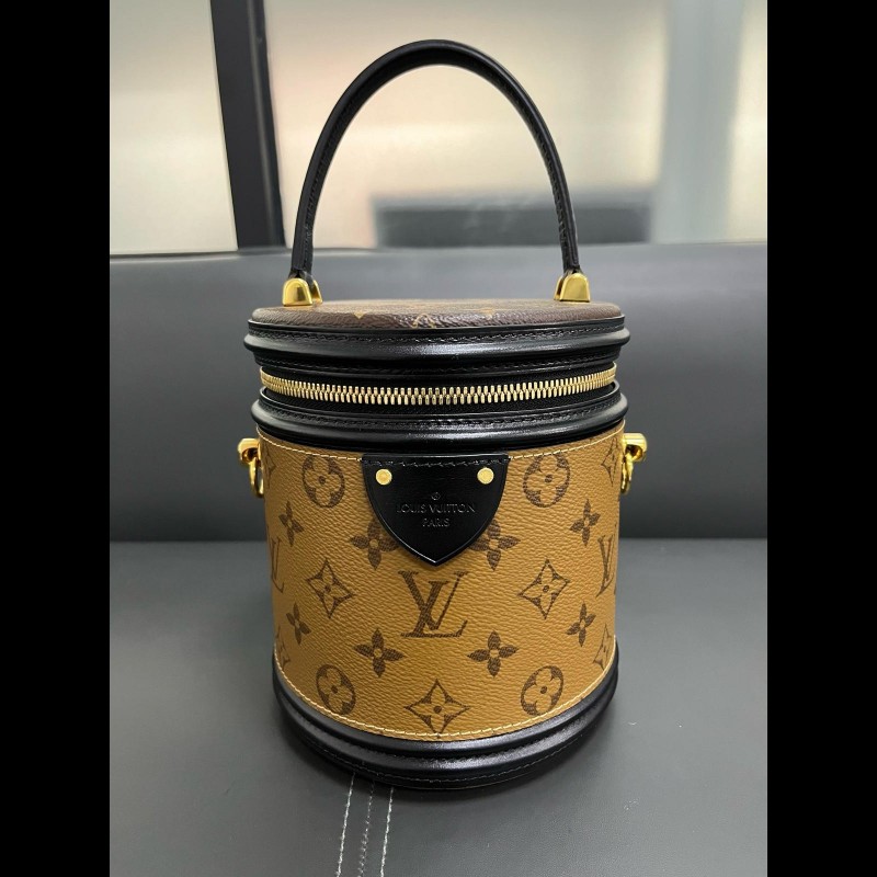 LV Cannes bag 
拼色老花發財桶 lv飯桶-1