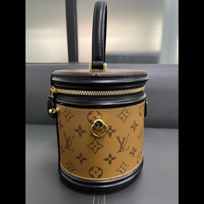 LV Cannes bag 
拼色老花發財桶 lv飯桶-2
