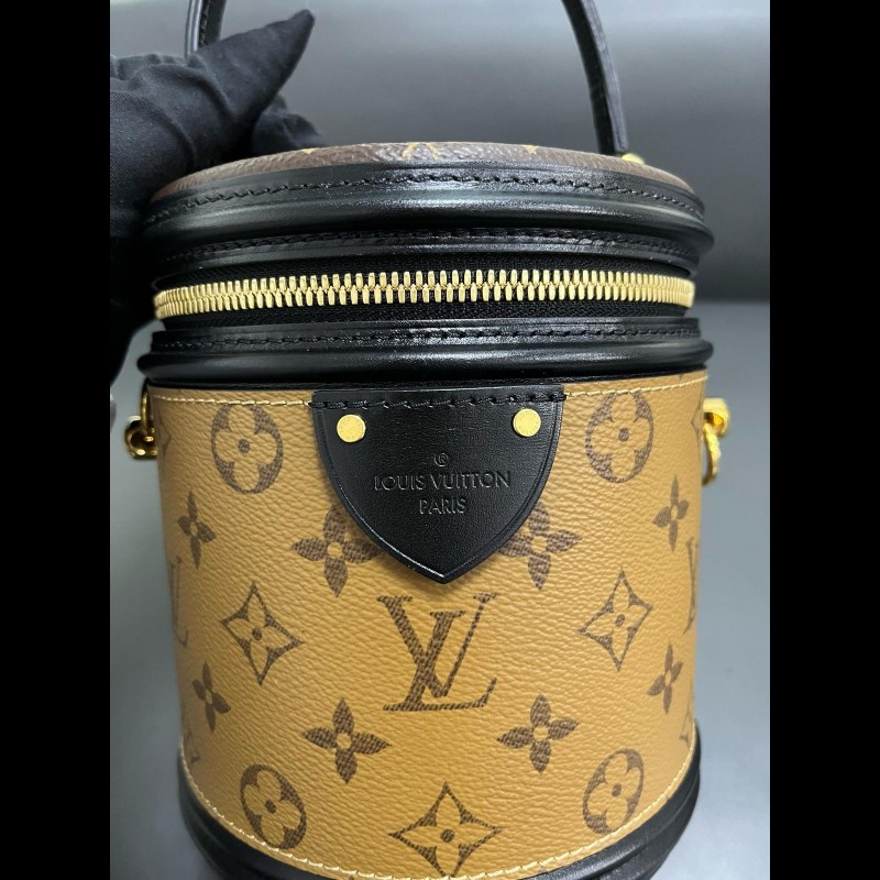 LV Cannes bag 
拼色老花發財桶 lv飯桶-5
