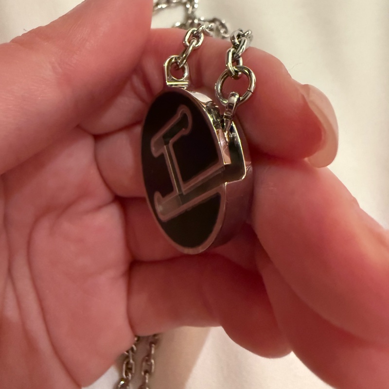 💖Hermes 男士 圓形 H 項鍊💖 全新全配-4