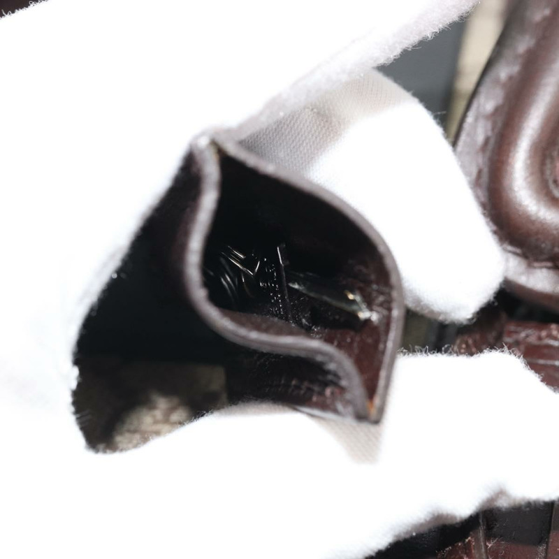 【日本直送】GUCCI GG Supreme Web Sherry Line 手提包 PVC 米色 銀色 131170 正品 167187A-24