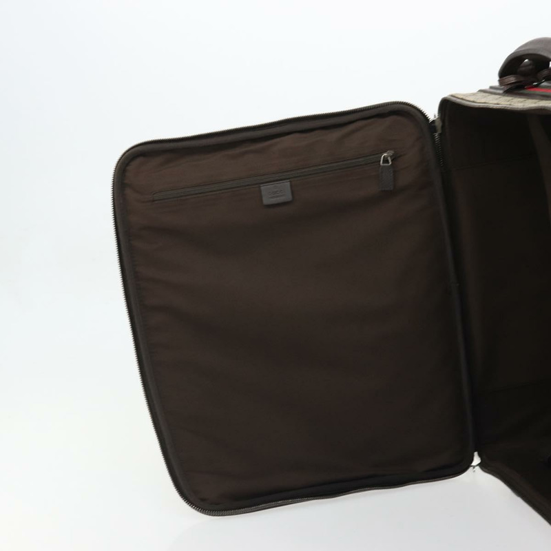 【日本直送】GUCCI GG Supreme Web Sherry Line 手提包 PVC 米色 銀色 131170 正品 167187A-26