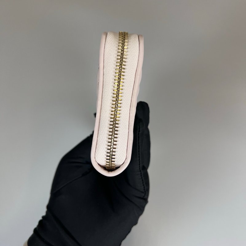 DIOR 日本限定粉幸運草長夾-2