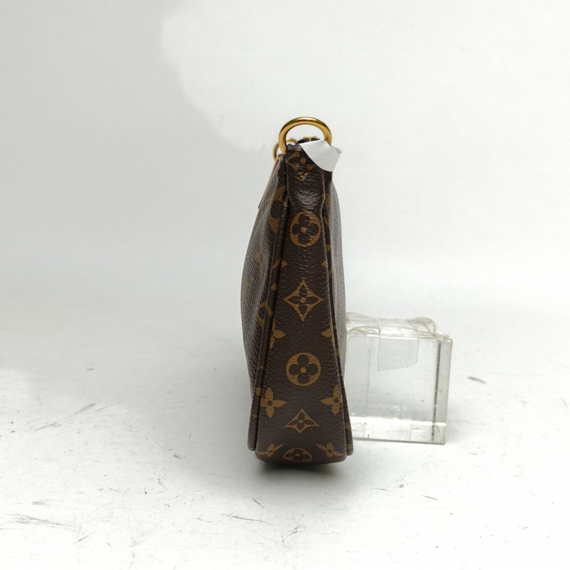 LOUIS VUITTON MultiPochetteAccessoires五合一綠肩帶老花PVC2020肩背包-1