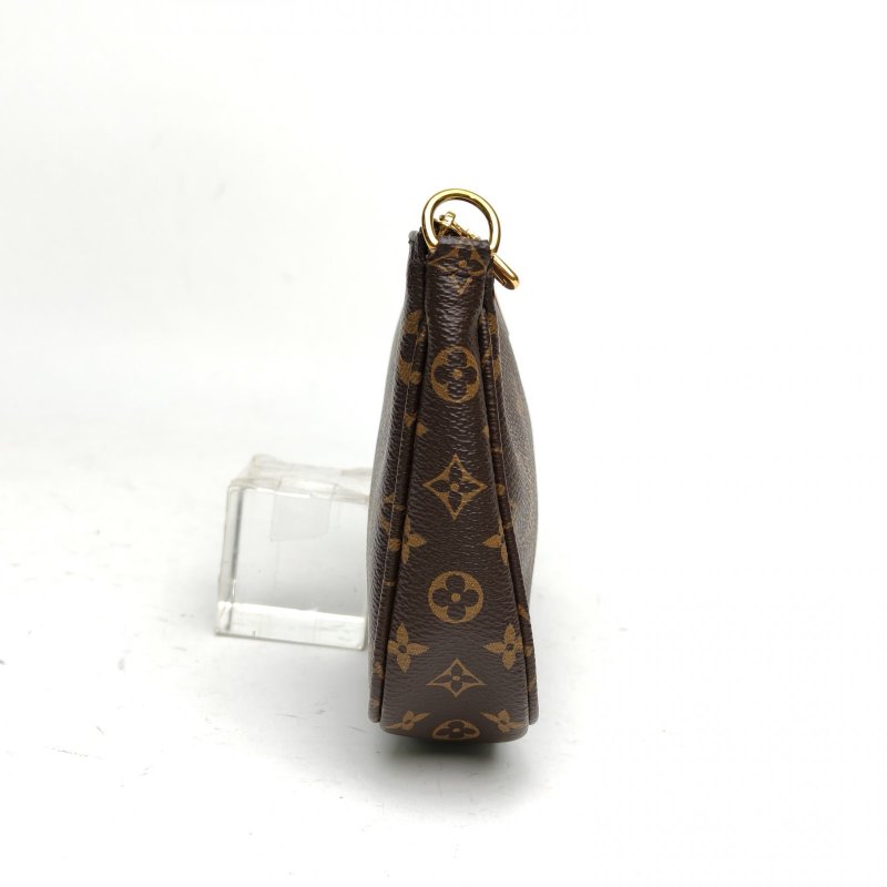 LOUIS VUITTON MultiPochetteAccessoires五合一綠肩帶老花PVC2020肩背包-3