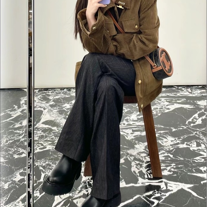 💖Celine 老花款 月餅包💖 近新 美包 極少用-10