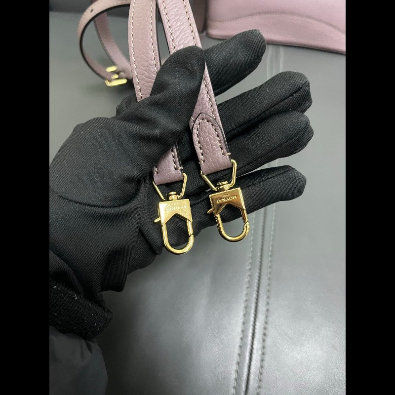 Moynat Gaby 
莫奈  煙灰紫金扣手提包-17