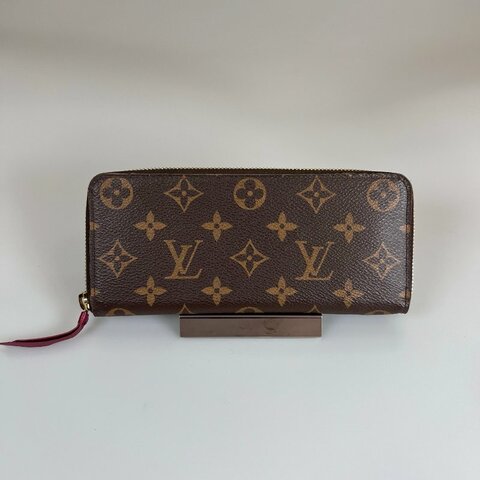 LV M60742 老花ㄇ拉長夾紅