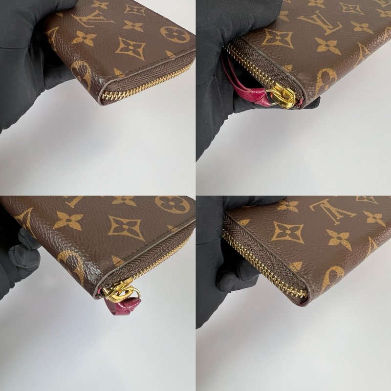 LV M60742 老花ㄇ拉長夾紅-9