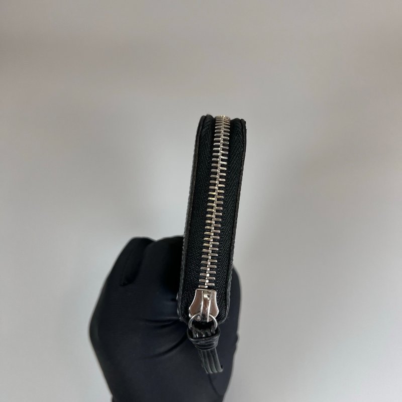 LV M60915 黑水波紋ㄇ拉長夾-3