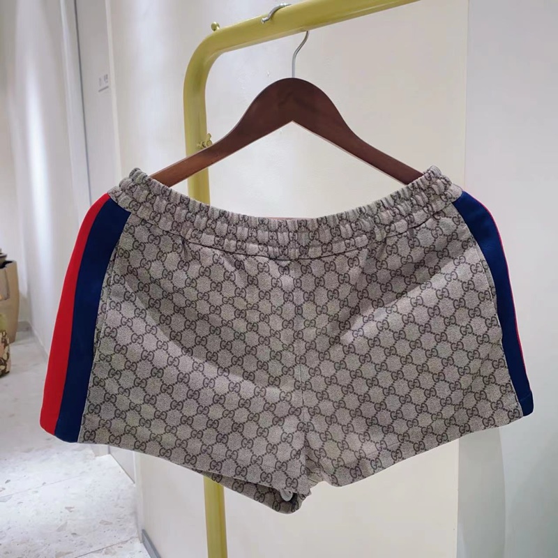 Gucci 老花滿印短褲L碼-0