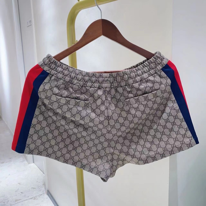 Gucci 老花滿印短褲L碼-1