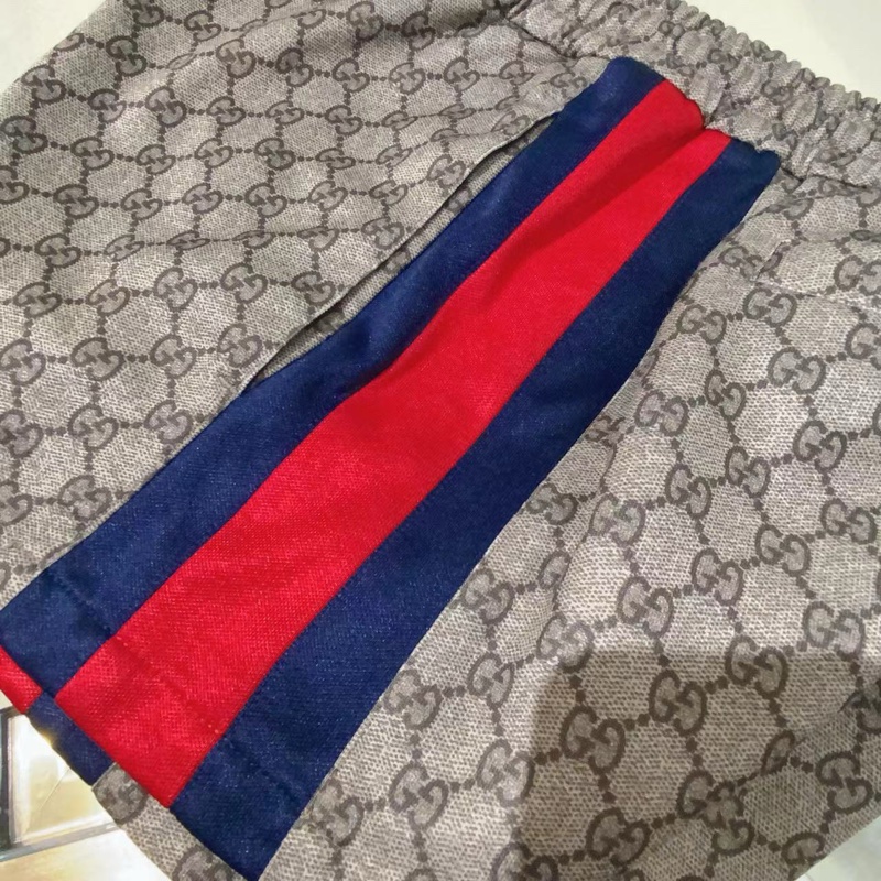 Gucci 老花滿印短褲L碼-3