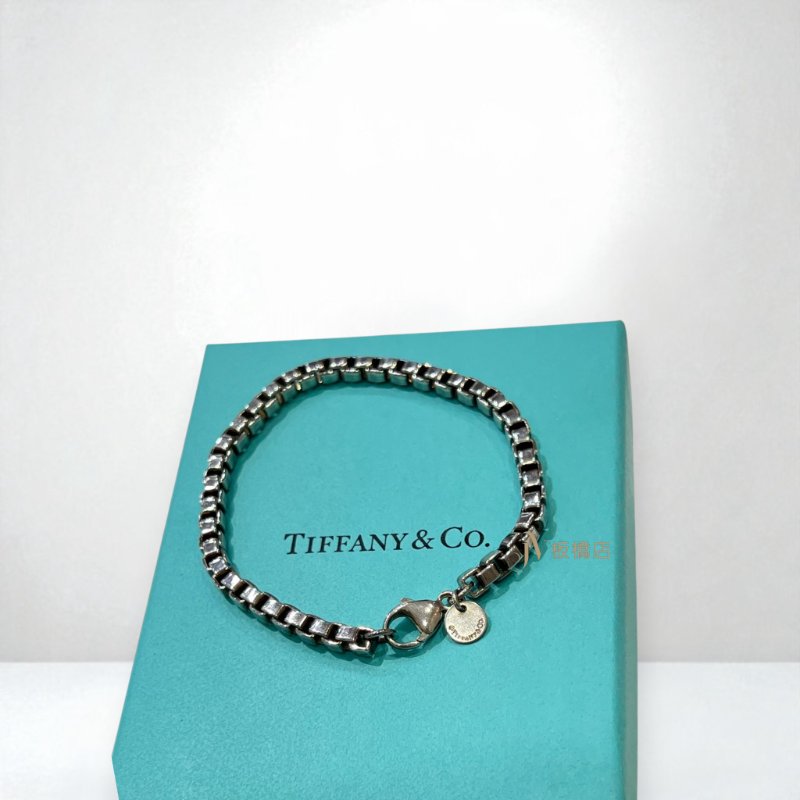 JS1237-Tiffany&Co Venetian925純銀手鍊-2