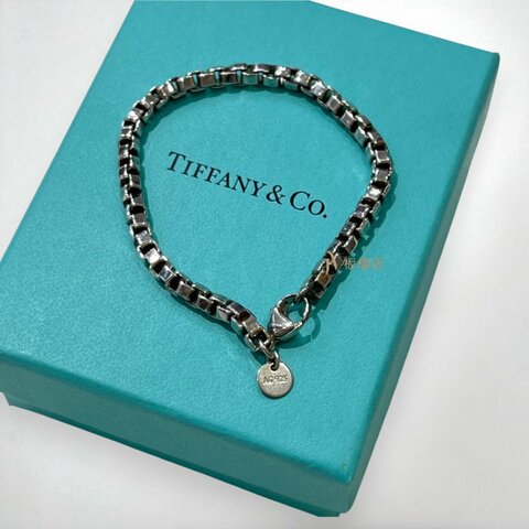 JS1237-Tiffany&Co Venetian925純銀手鍊
