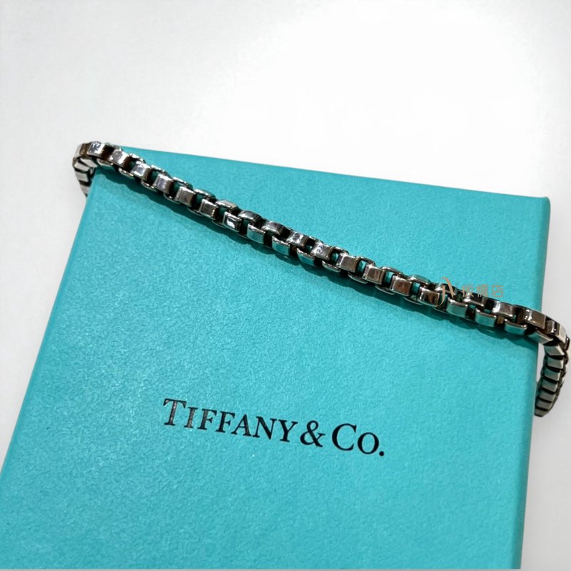JS1237-Tiffany&Co Venetian925純銀手鍊-3