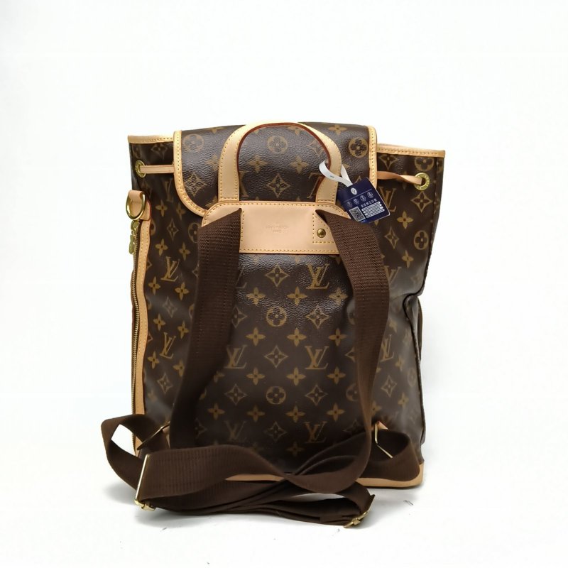 LOUIS VUITTON BosphoreBOSPHORE雙肩包老花PVC貝克漢姆同款2008肩背包-2