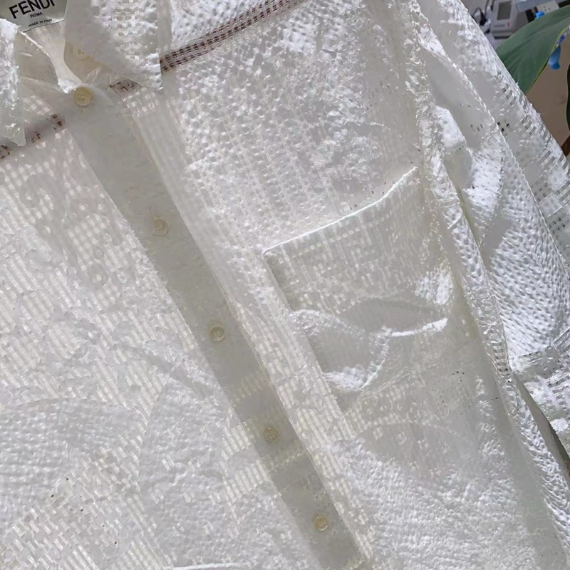 Fendi芬迪襯衫女款 白色 38碼-3