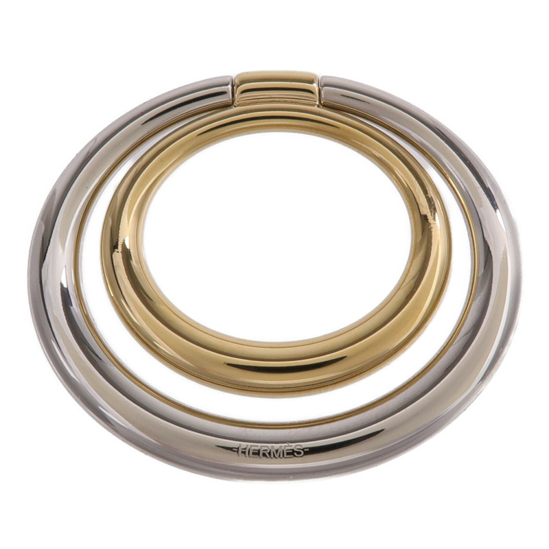 HERMES 金屬Twins Scarf Ring絲巾扣-3