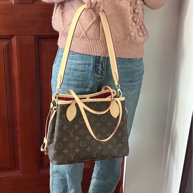 Lv neverfull pm 稀有款 小款 子母-2