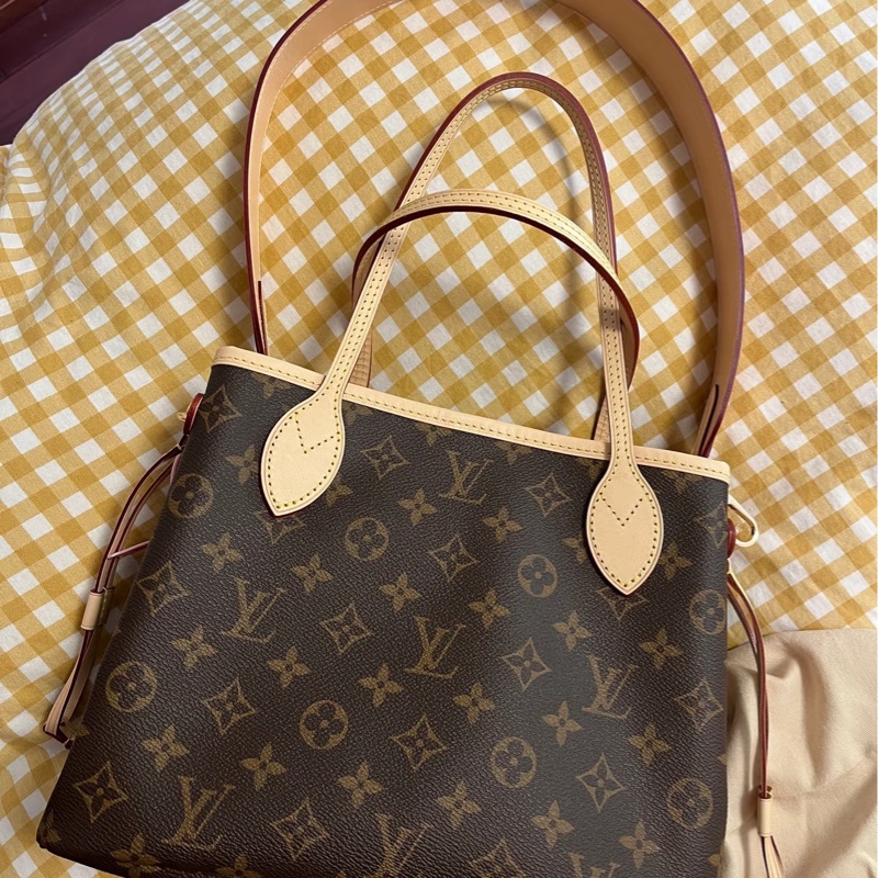 Lv neverfull pm 稀有款 小款 子母-3