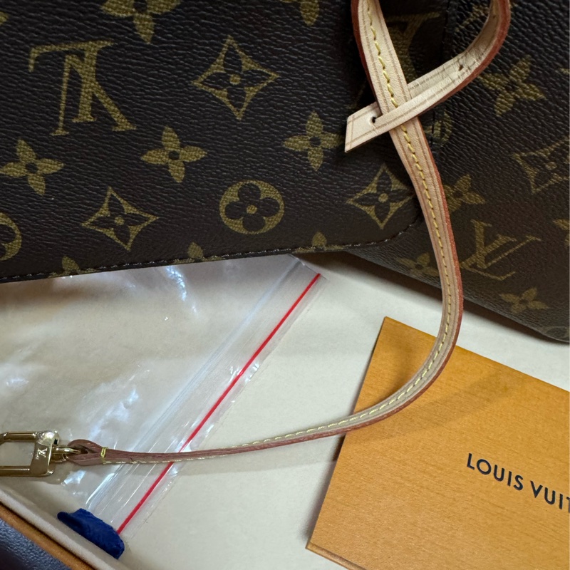 Lv neverfull pm 稀有款 小款 子母-7