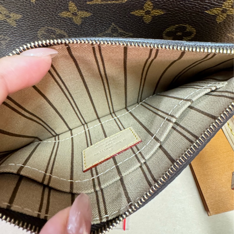 Lv neverfull pm 稀有款 小款 子母-11