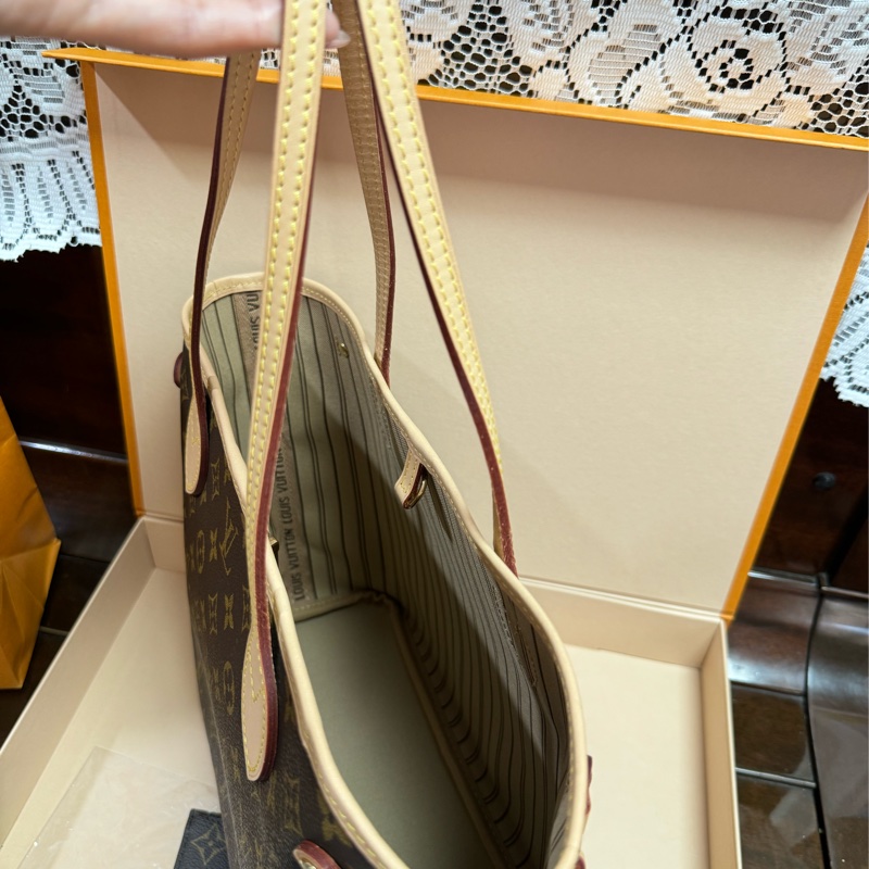 Lv neverfull pm 稀有款 小款 子母-14