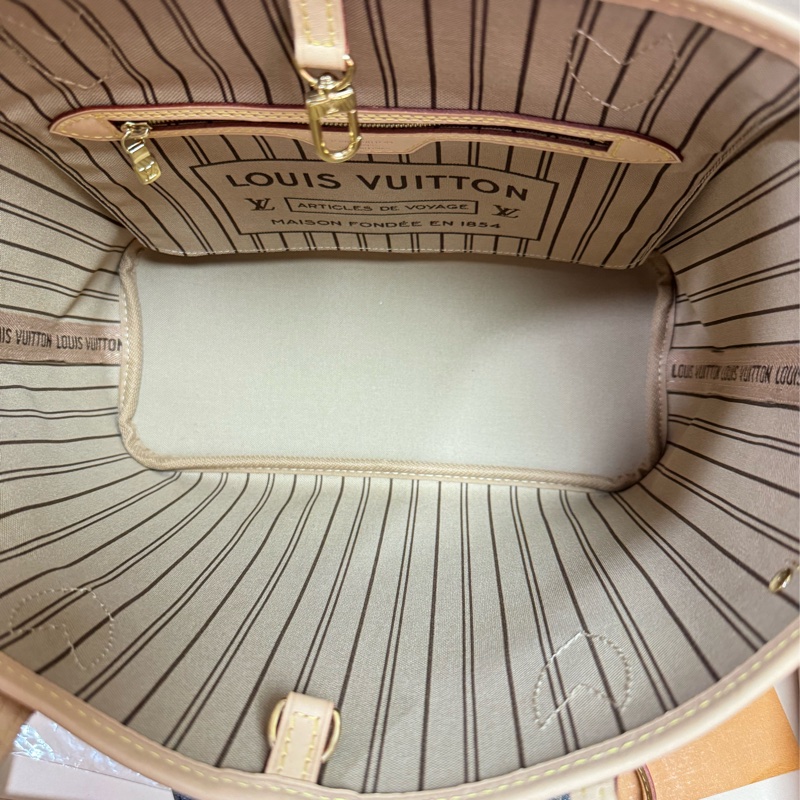 Lv neverfull pm 稀有款 小款 子母-21