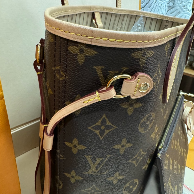 Lv neverfull pm 稀有款 小款 子母-23