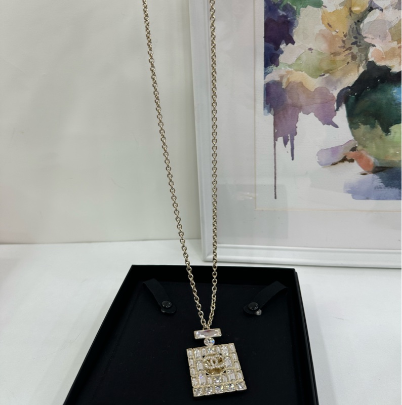 Chanel香奈兒24C香水瓶毛衣鏈項鍊 全新-4