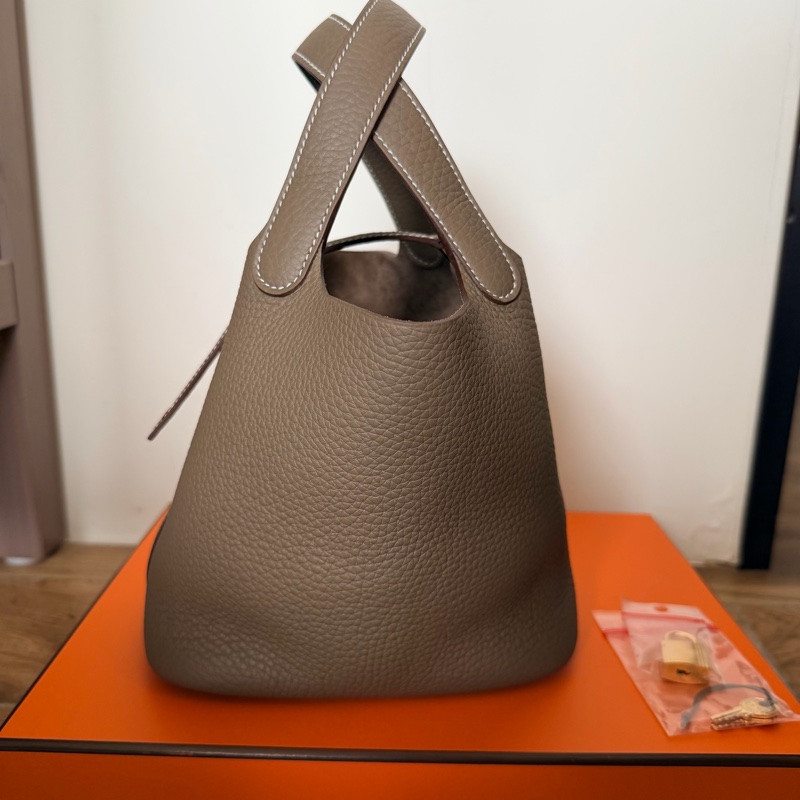 Hermes picotin 18 大象灰 菜籃子-2
